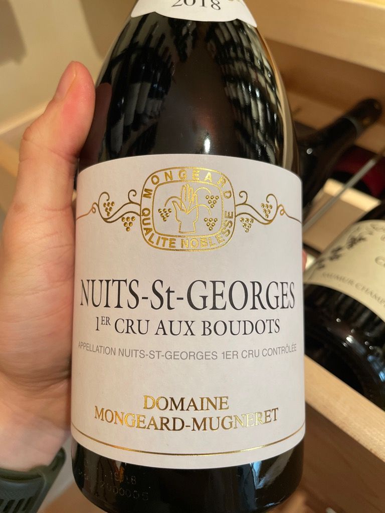 Mongeard Mugneret Nuits St Georges Er Cru Les Boudots France