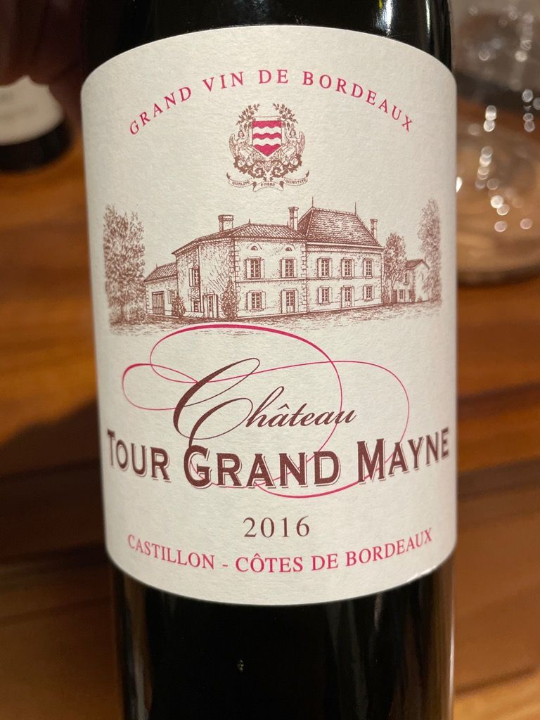 Ch Teau Tour Grand Mayne France Bordeaux Libournais Castillon