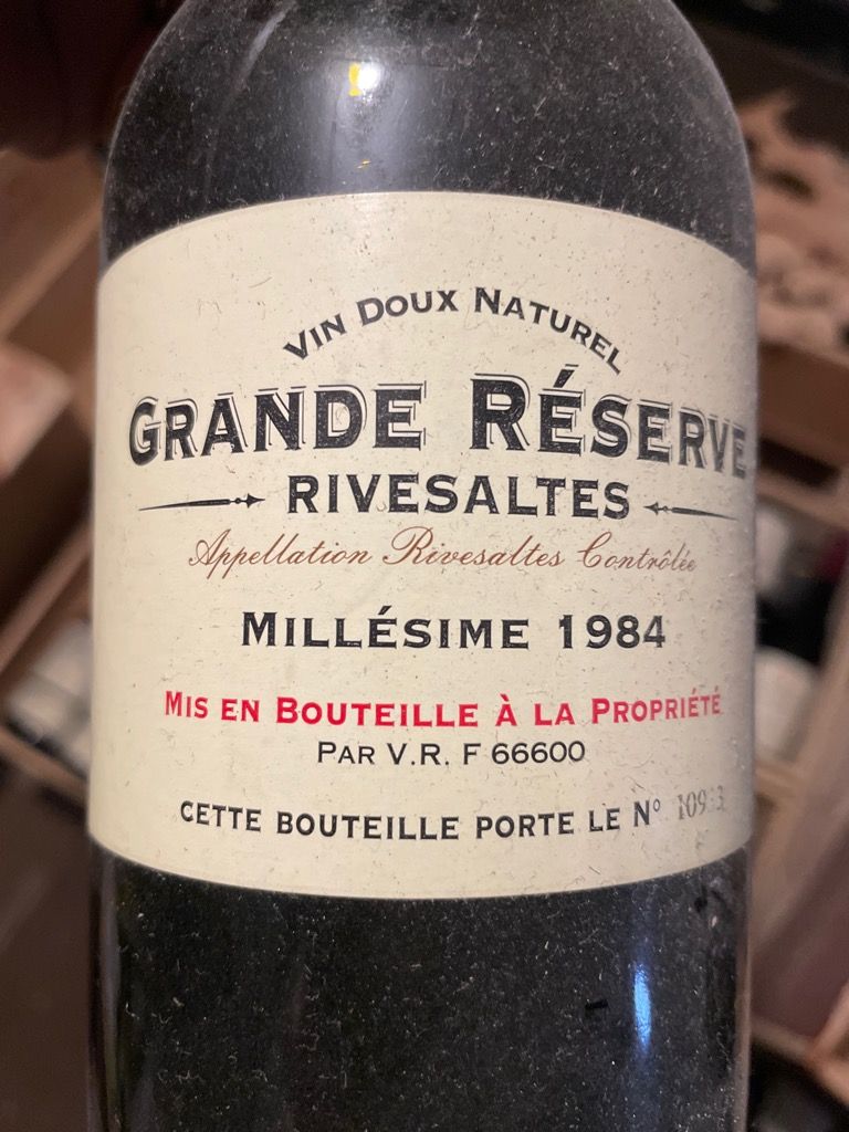 1984 Gérard Bertrand Rivesaltes Vin Doux Naturel Grande Réserve France