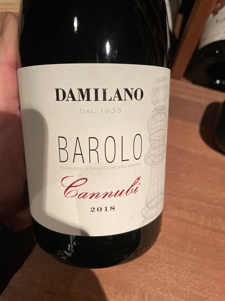 2018 Damilano Barolo Cannubi Italy Piedmont Langhe Barolo