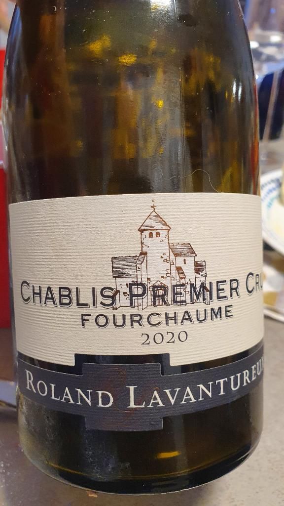 2020 Roland Lavantureux Chablis 1er Cru Fourchaume France Burgundy