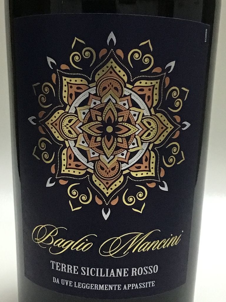 2022 Baglio Mancini Sicilia Terre Siciliane Rosso Appassite Italy