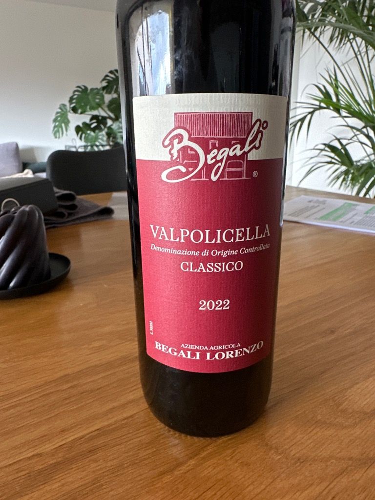 Lorenzo Begali Valpolicella Classico Italy Veneto Valpolicella