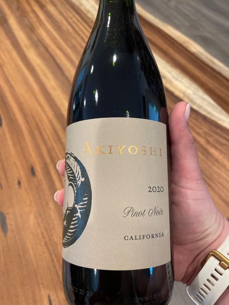 2020 David Akiyoshi Pinot Noir Reserve Barrel Aged USA California