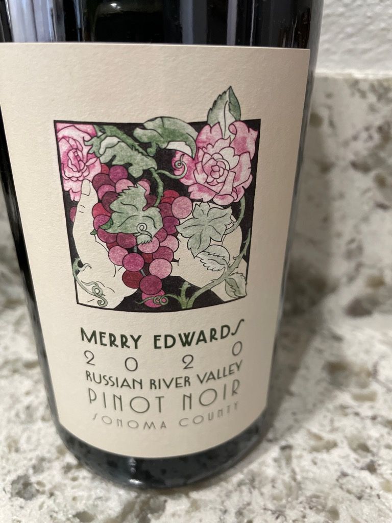 2020 Merry Edwards Pinot Noir Russian River Valley USA California