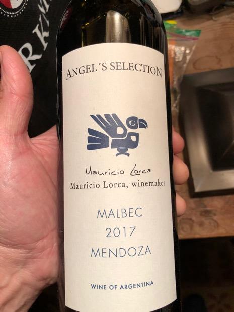 2017 Mauricio Lorca Angel S Selection Argentina Mendoza Valle De Uco