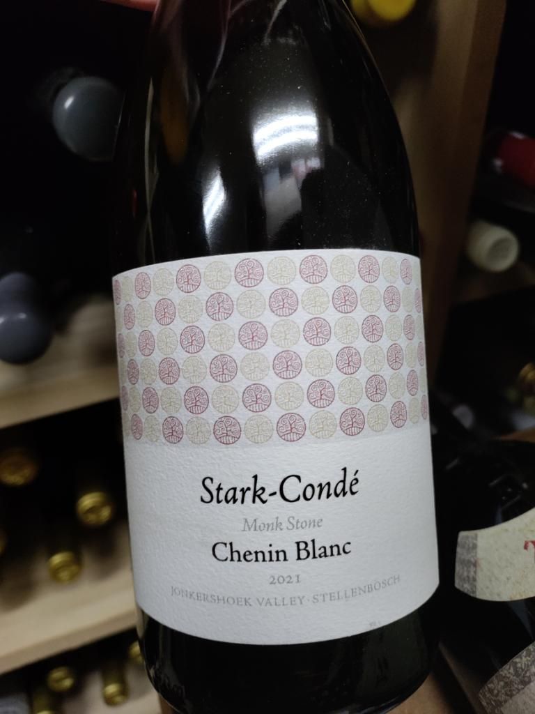 2021 Stark Condé Chenin Blanc Monk Stone South Africa Coastal Region