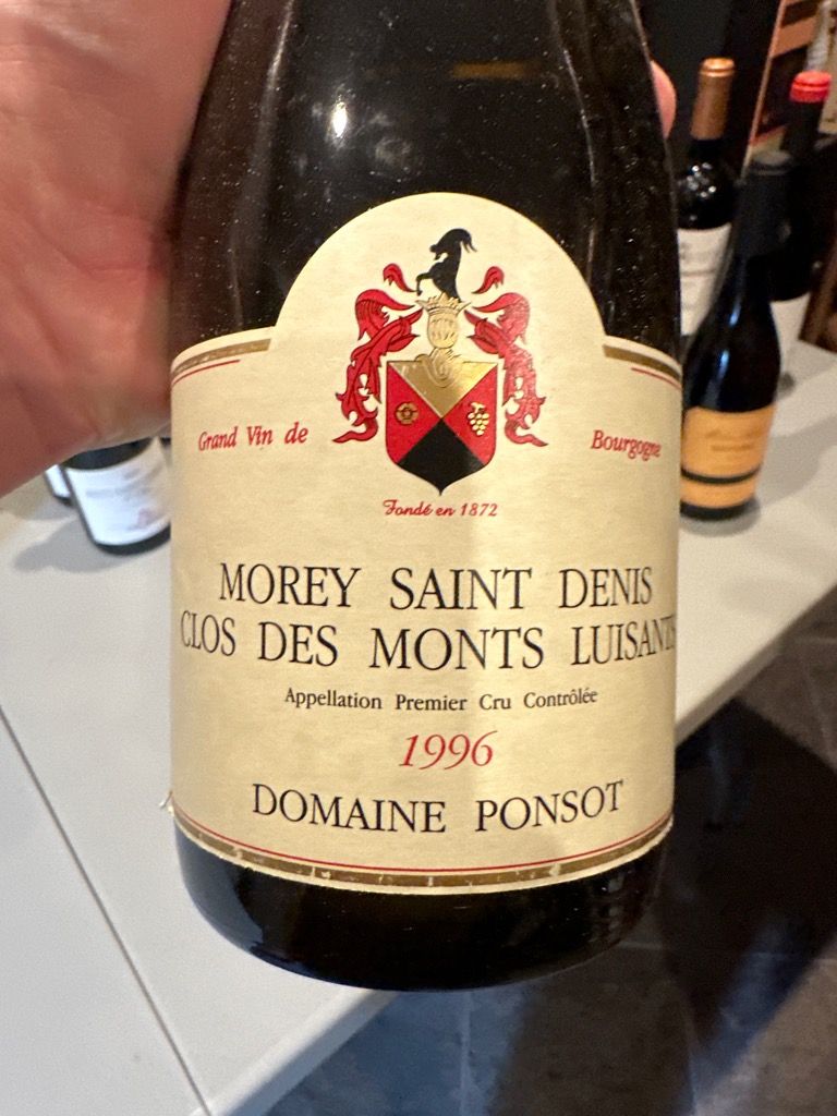 Domaine Ponsot Morey St Denis Er Cru Clos Des Monts Luisants