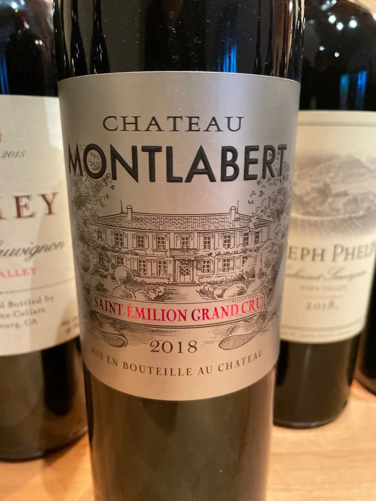 2018 Château Montlabert France Bordeaux Libournais St Émilion