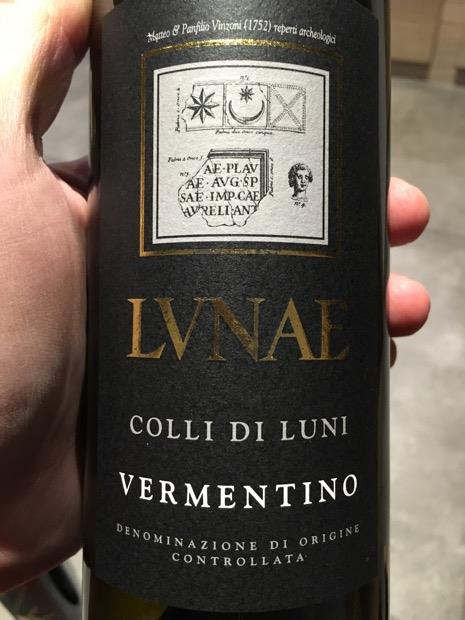 2014 Cantine Lunae Bosoni Vermentino Colli Di Luni Italy Tuscany