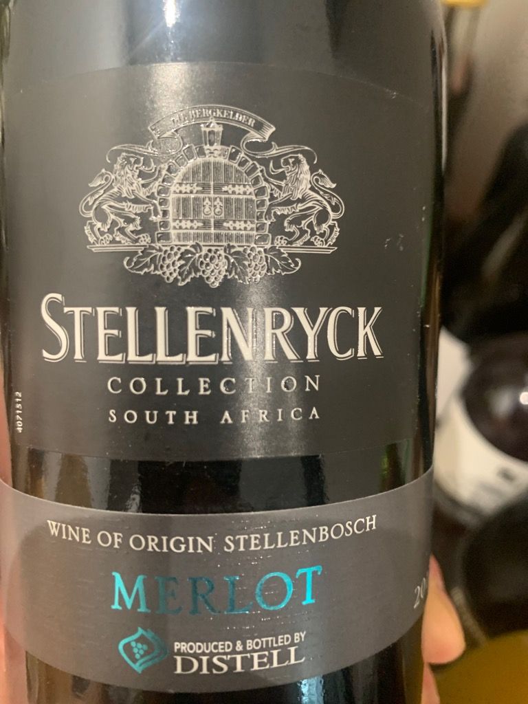 Stellenryck Merlot South Africa Coastal Region Stellenbosch