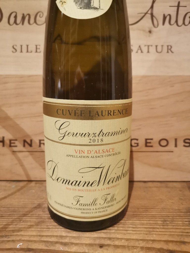 2018 Domaine Weinbach Gewurztraminer Altenbourg Cuvée Laurence France