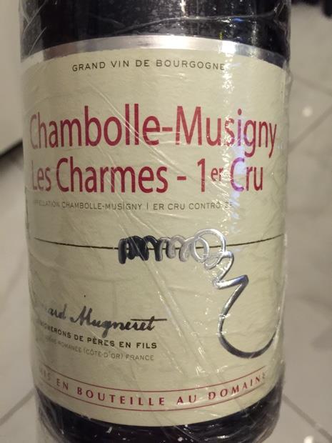 G Rard Mugneret Chambolle Musigny Er Cru Les Charmes France