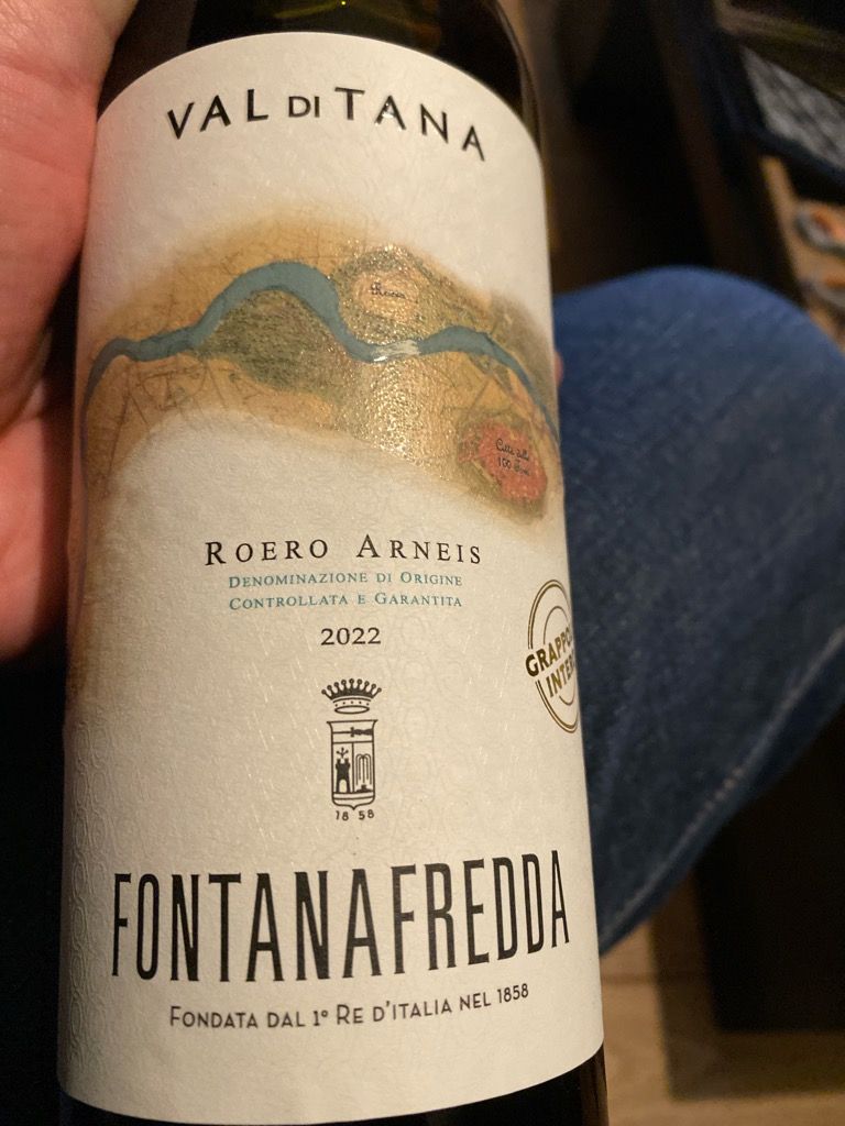 2022 Fontanafredda Roero Arneis Val Di Tana Italy Piedmont Alba