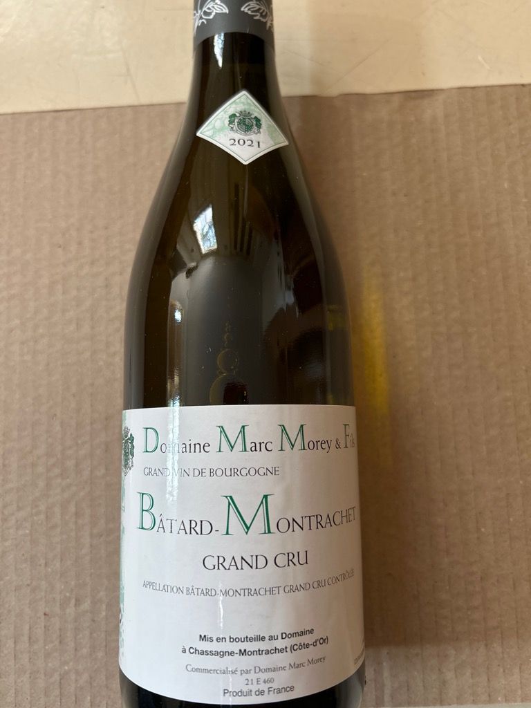 2021 Domaine Marc Morey Fils Bâtard Montrachet France Burgundy