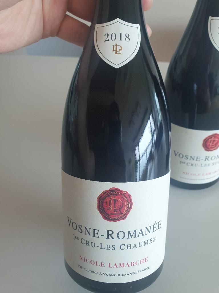 2018 Domaine Nicole Lamarche Vosne Romanée 1er Cru Les Chaumes France