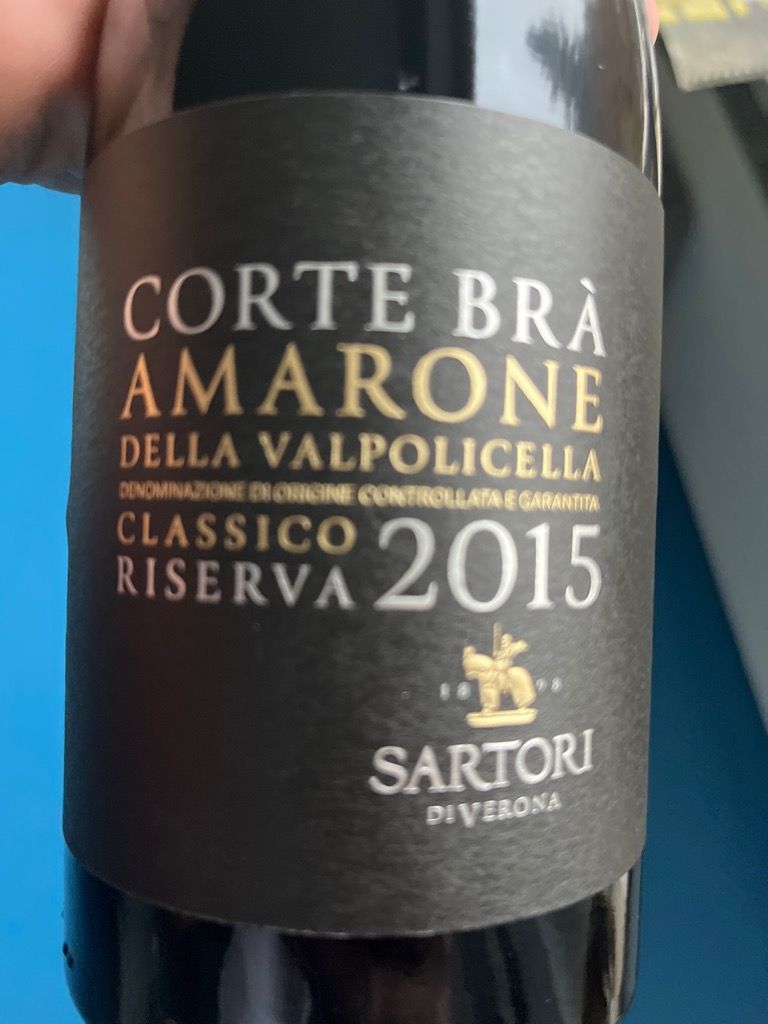 Sartori Di Verona Amarone Della Valpolicella Classico Corte Br