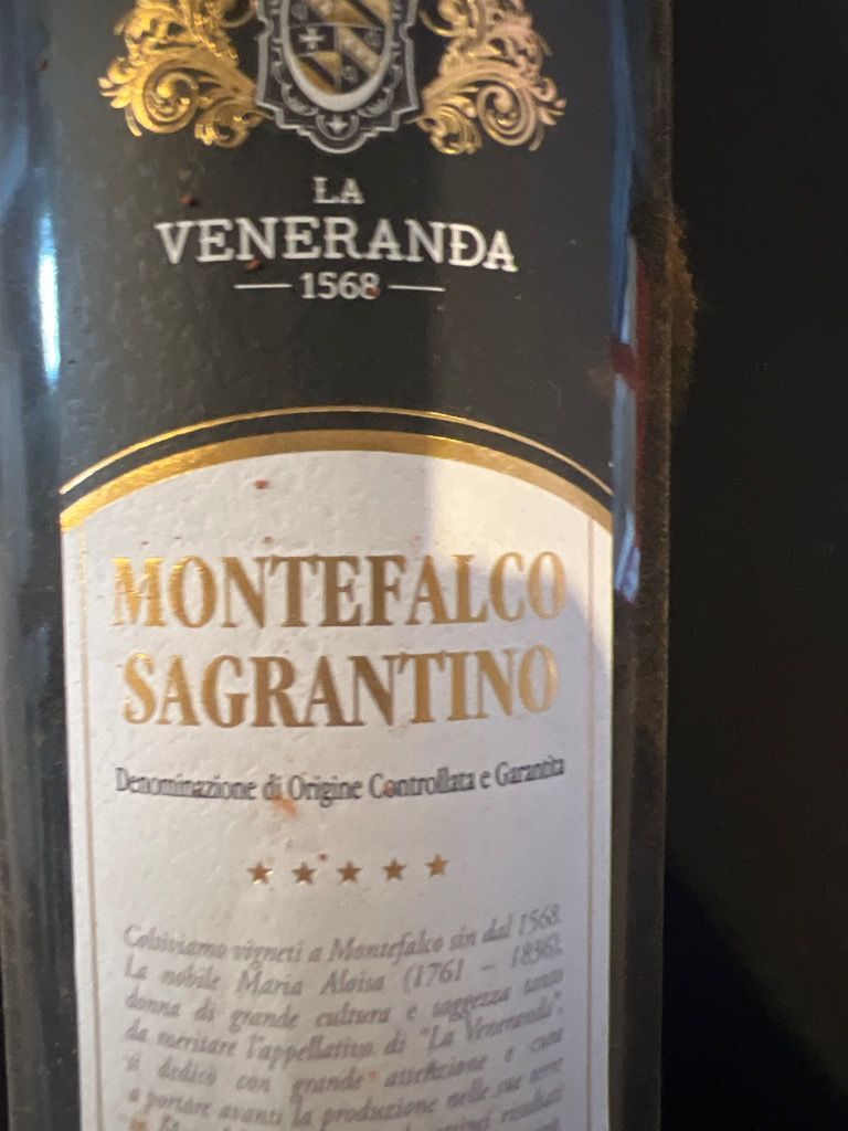 La Veneranda Montefalco Sagrantino Italy Umbria Montefalco