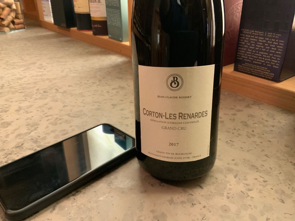 Jean Claude Boisset Corton Renardes France Burgundy C Te De