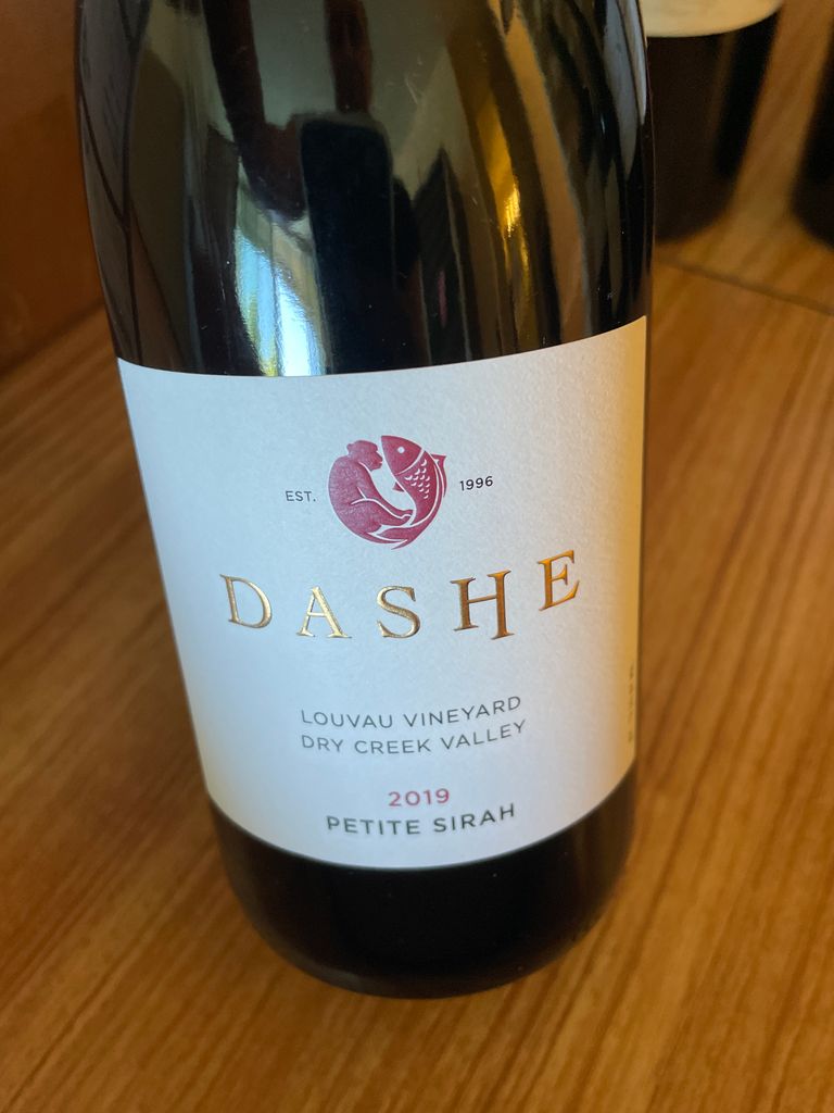 Dashe Cellars Petite Sirah Louvau Vineyard Usa California