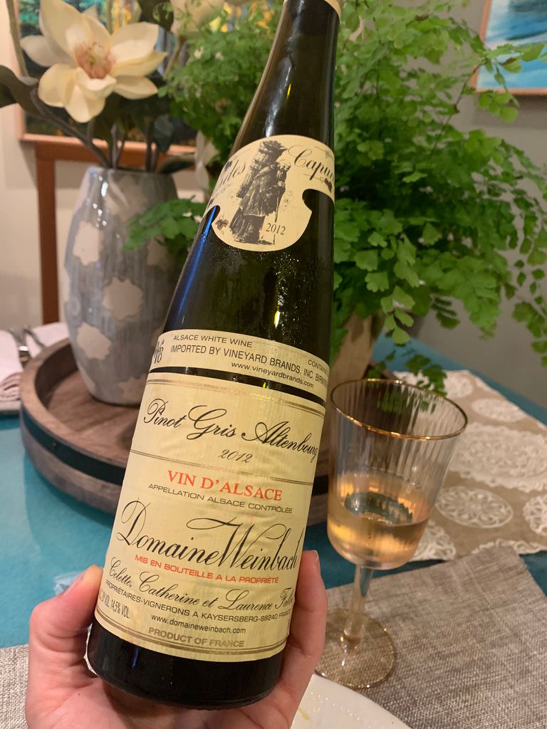 Domaine Weinbach Pinot Gris Altenbourg France Alsace Cellartracker