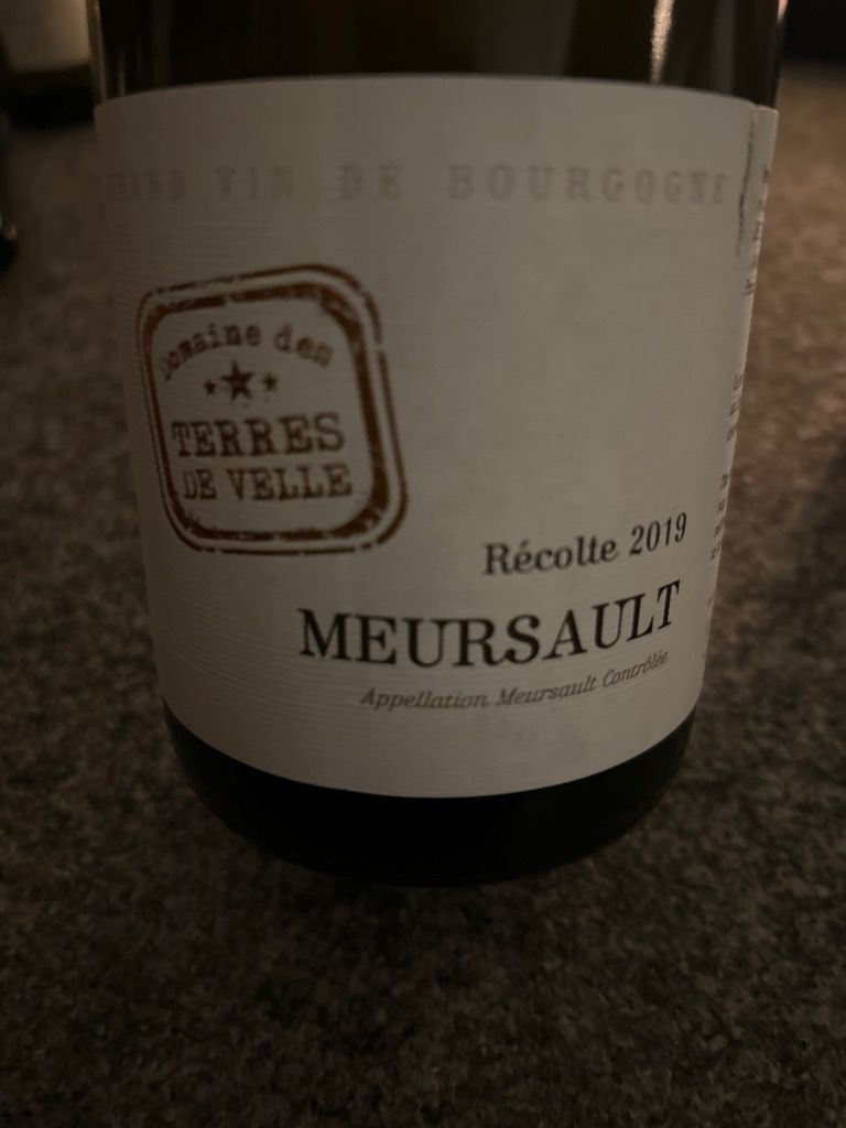 Domaine Des Terres De Velle Meursault France Burgundy C Te De