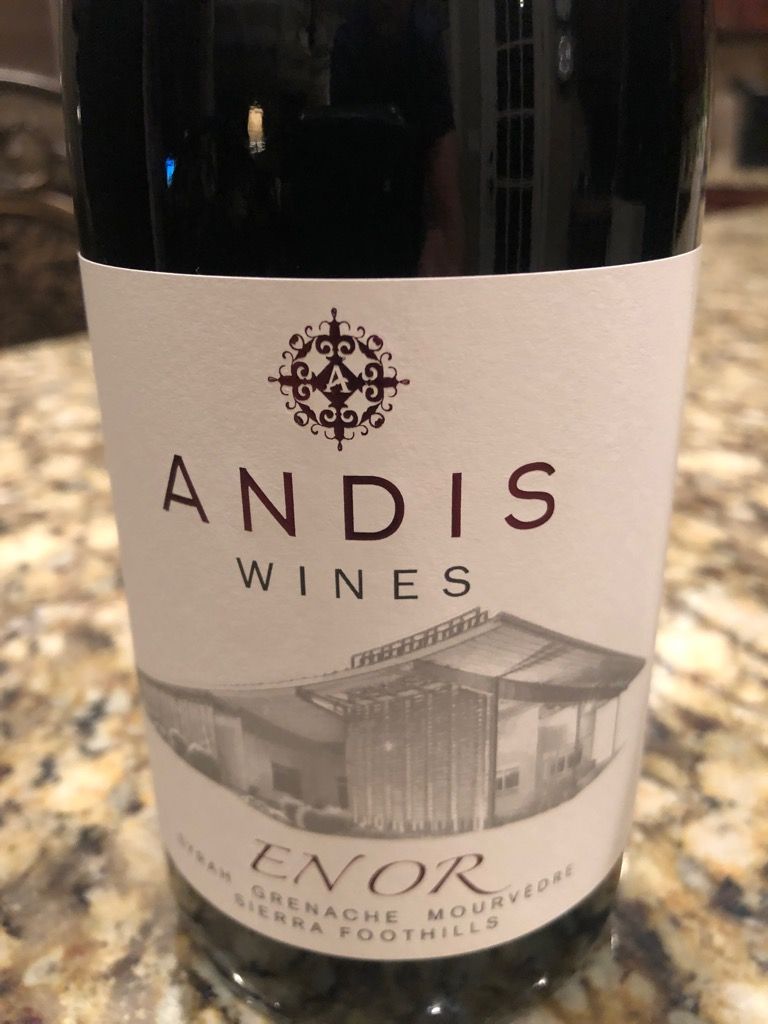 2018 Andis Wines Petite Sirah USA California Sierra Foothills