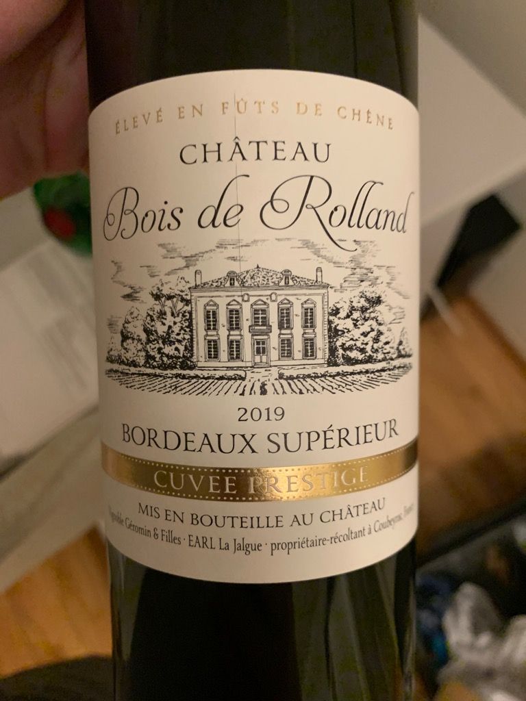 Ch Teau Bois De Rolland France Bordeaux Bordeaux Sup Rieur