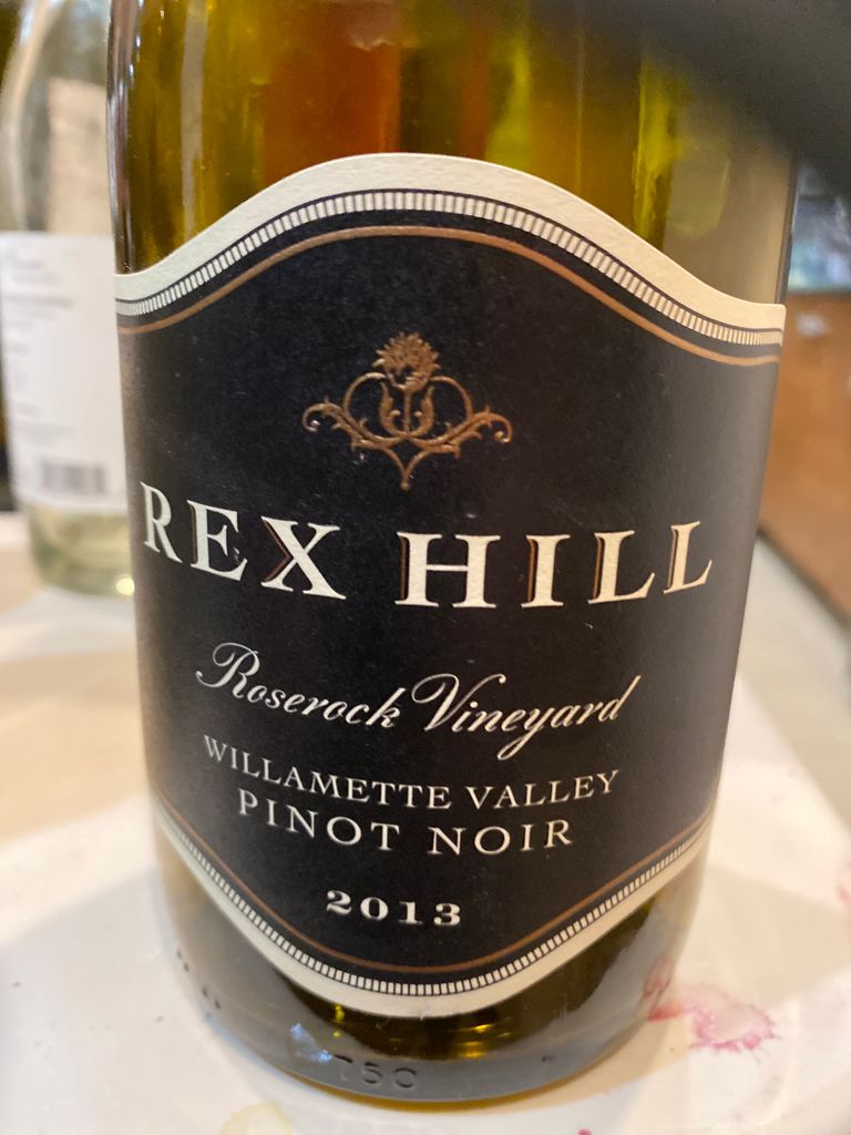 2013 Rex Hill Pinot Noir Roserock Vineyard USA Oregon Willamette