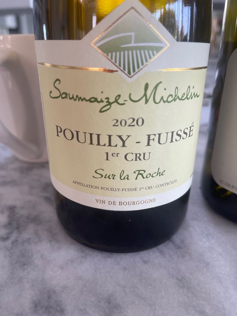 2020 Domaine Saumaize Michelin Pouilly Fuissé Clos sur la Roche France