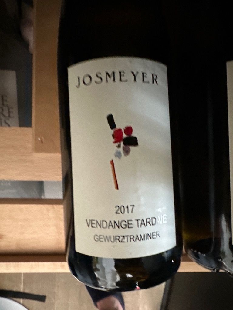 2017 Josmeyer Gewurztraminer Hengst Vendange Tardive France Alsace