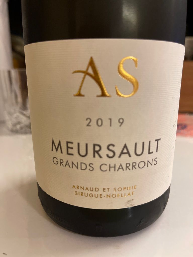 2021 Domaine Arnaud Et Sophie Sirugue Noellat Meursault Les Grands