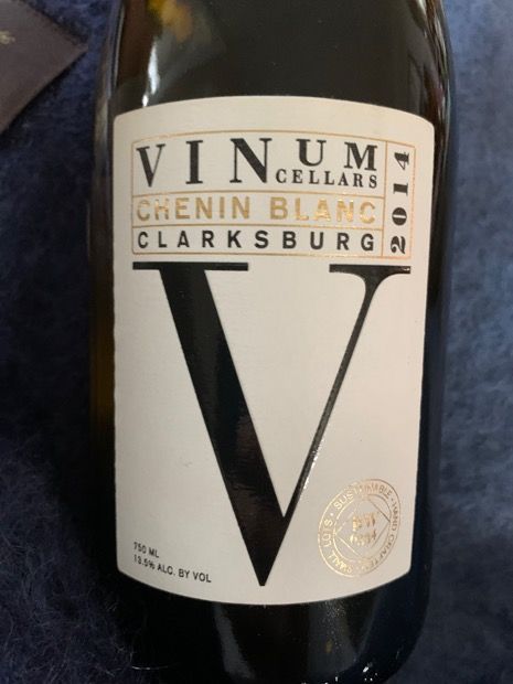 Vinum Cellars Chenin Blanc V Usa California Central Valley