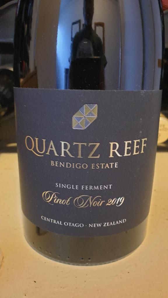 Quartz Reef Pinot Noir Single Ferment Bendigo Estate New Zealand