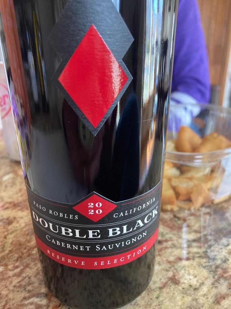 Double Black Cabernet Sauvignon Reserve Selection Usa California