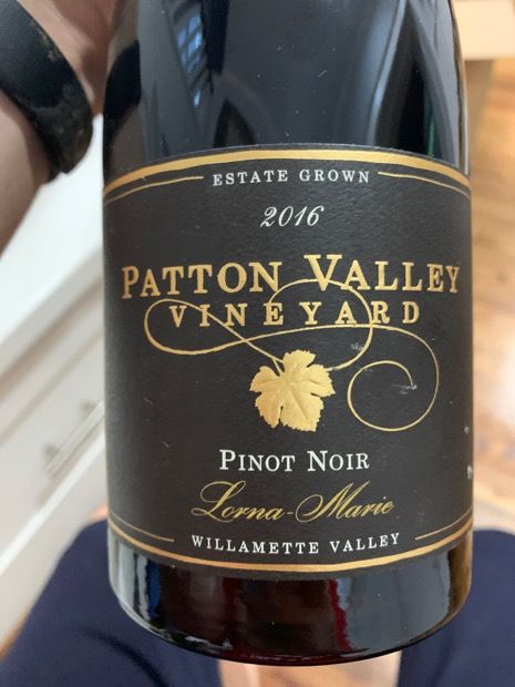 2016 Patton Valley Vineyard Pinot Noir Lorna Marie USA Oregon