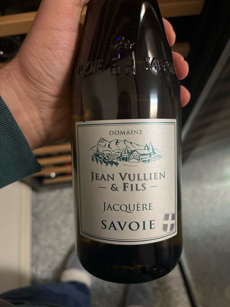 Domaine Jean Vullien Fils Jacqu Re Vin De Savoie France Savoie