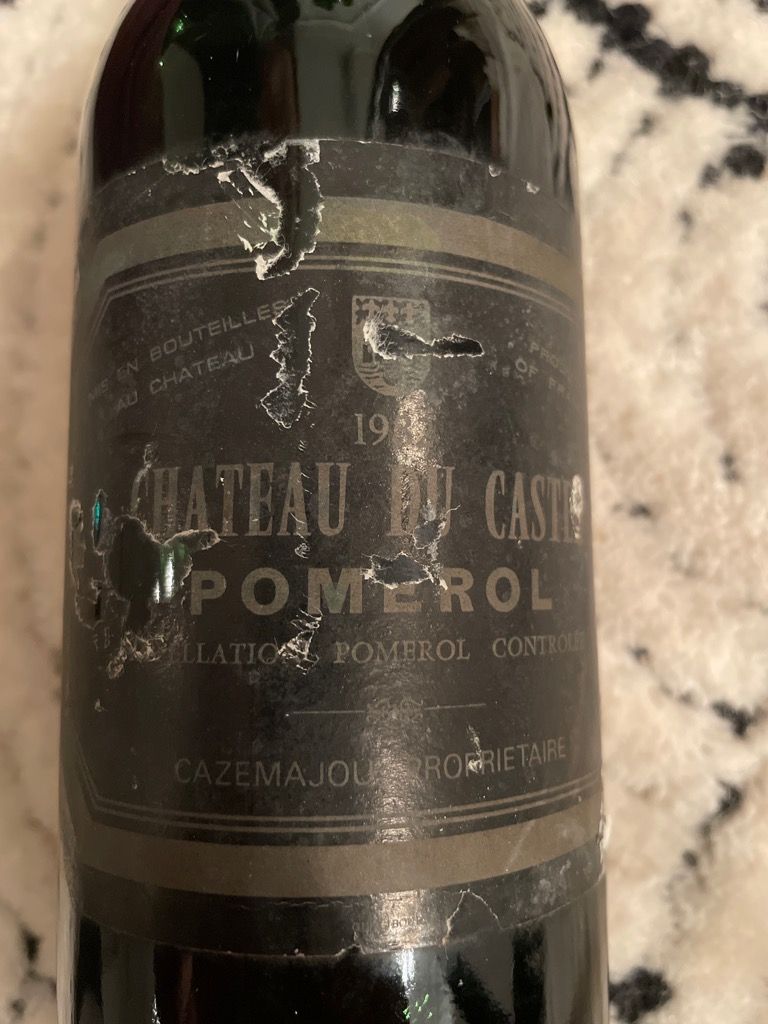 1982 Château Castel Viaud France Bordeaux Libournais Lalande de