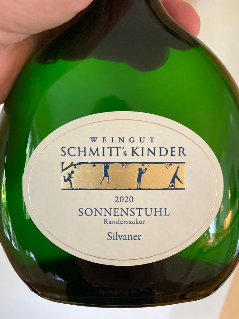 2020 Schmitt S Kinder Randersackerer Sonnenstuhl Silvaner Trocken