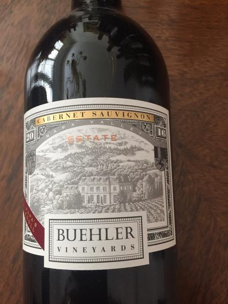 2016 Buehler Vineyards Cabernet Sauvignon Papa S Knoll USA California