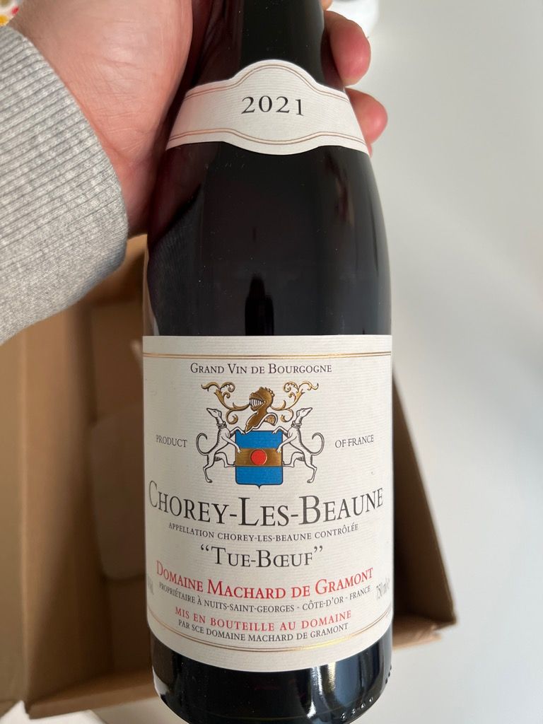 Domaine Machard De Gramont Chorey Les Beaune Tue Boeuf France