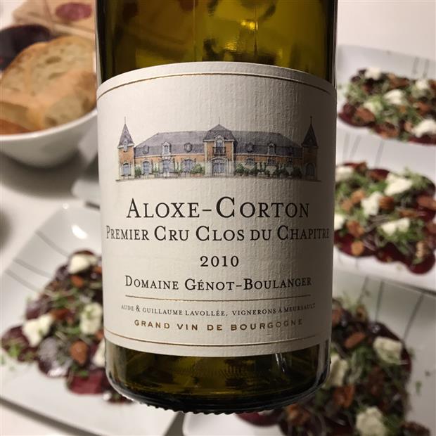 Domaine G Not Boulanger Aloxe Corton Er Cru Clos Du Chapitre