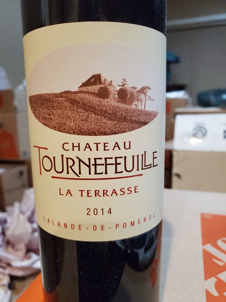 2014 Château Tournefeuille La Terrasse France Bordeaux Libournais