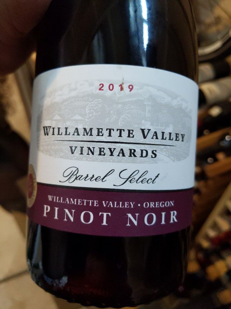 2019 Willamette Valley Vineyards Pinot Noir Barrel Select USA Oregon