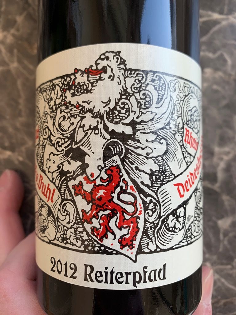 Reichsrat Von Buhl Ruppertsberger Reiterpfad Hofst Ck Riesling