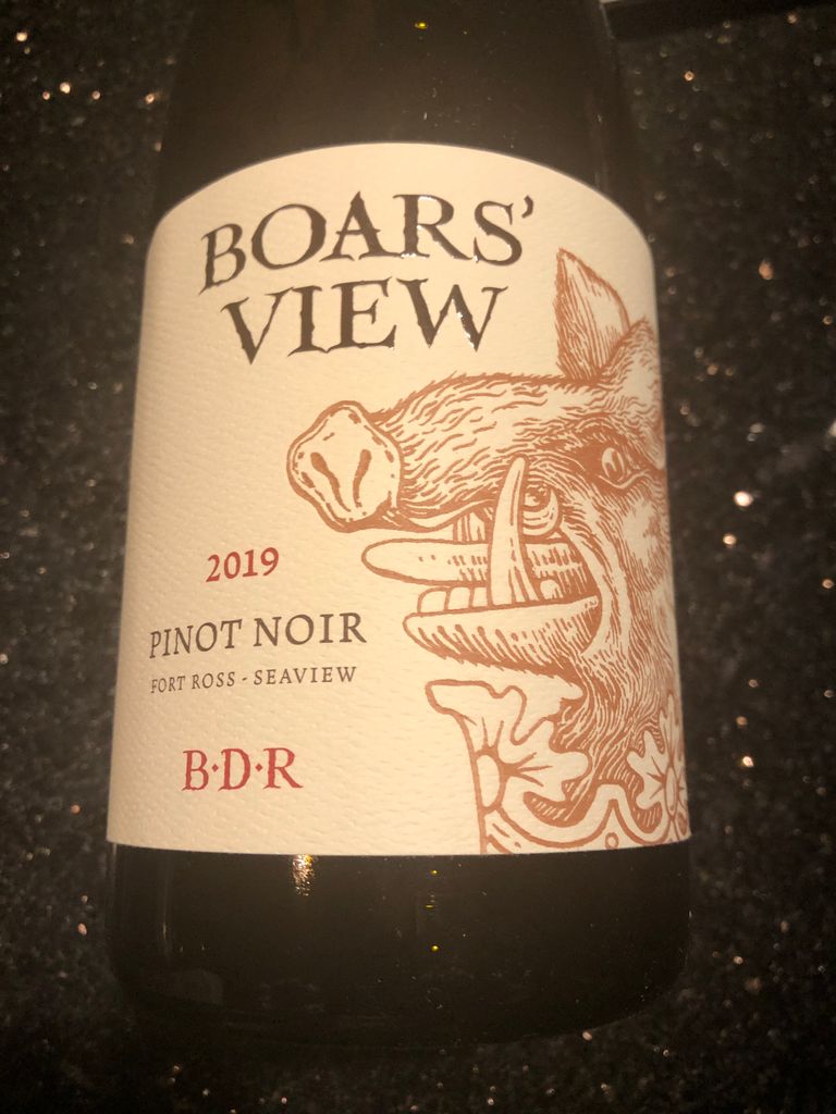 Boars View Bdr Pinot Noir Usa California Sonoma County Fort