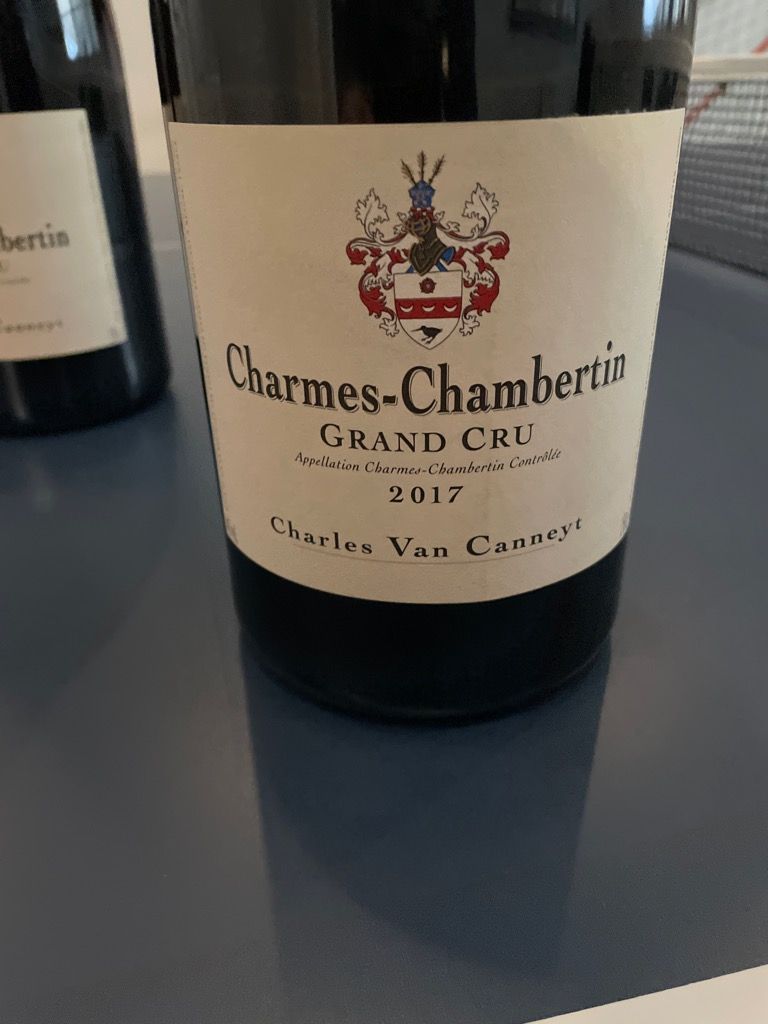 Charles Van Canneyt Charmes Chambertin France Burgundy C Te De