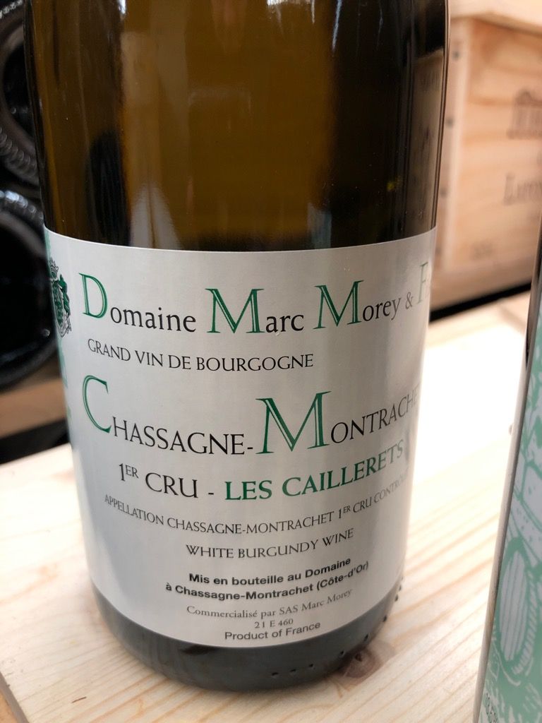 2022 Domaine Marc Morey Fils Chassagne Montrachet 1er Cru Les