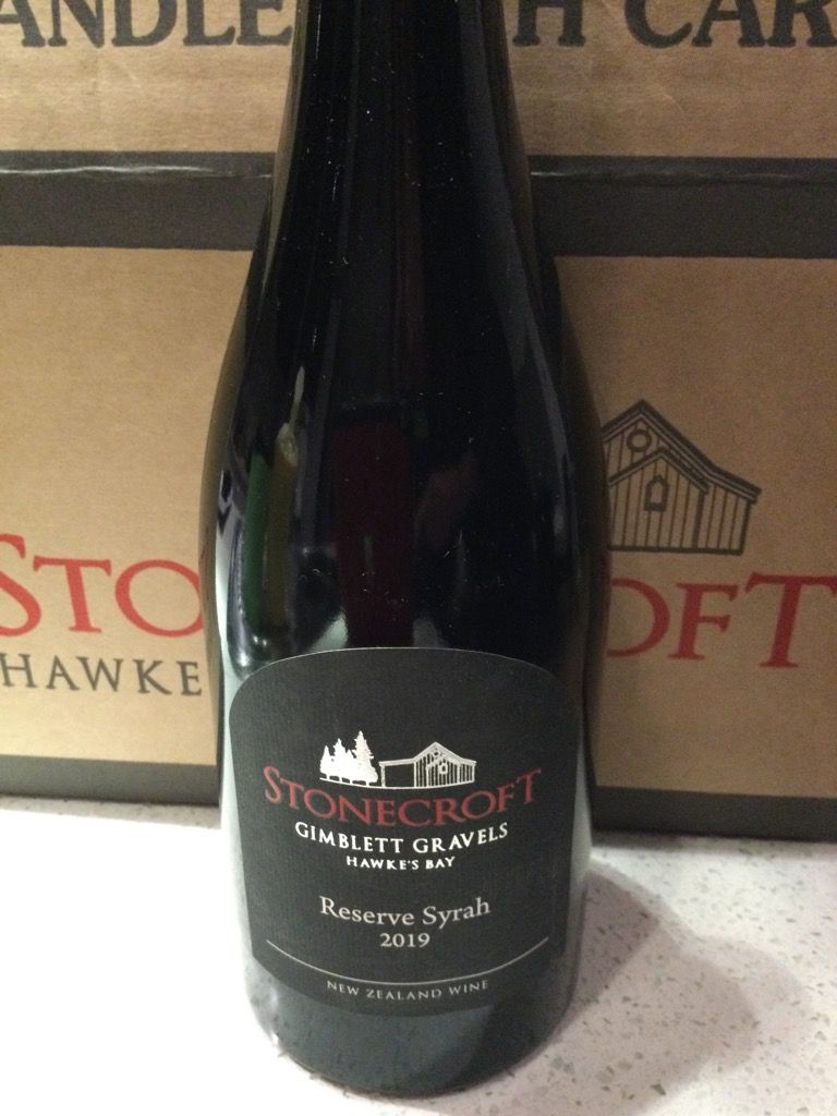 2022 Stonecroft Syrah Reserve Gimblett Gravels New Zealand North