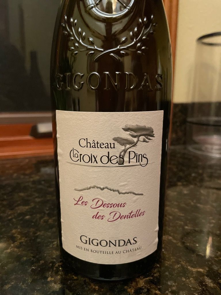 Ch Teau La Croix Des Pins Gigondas Les Dessous Des Dentelles